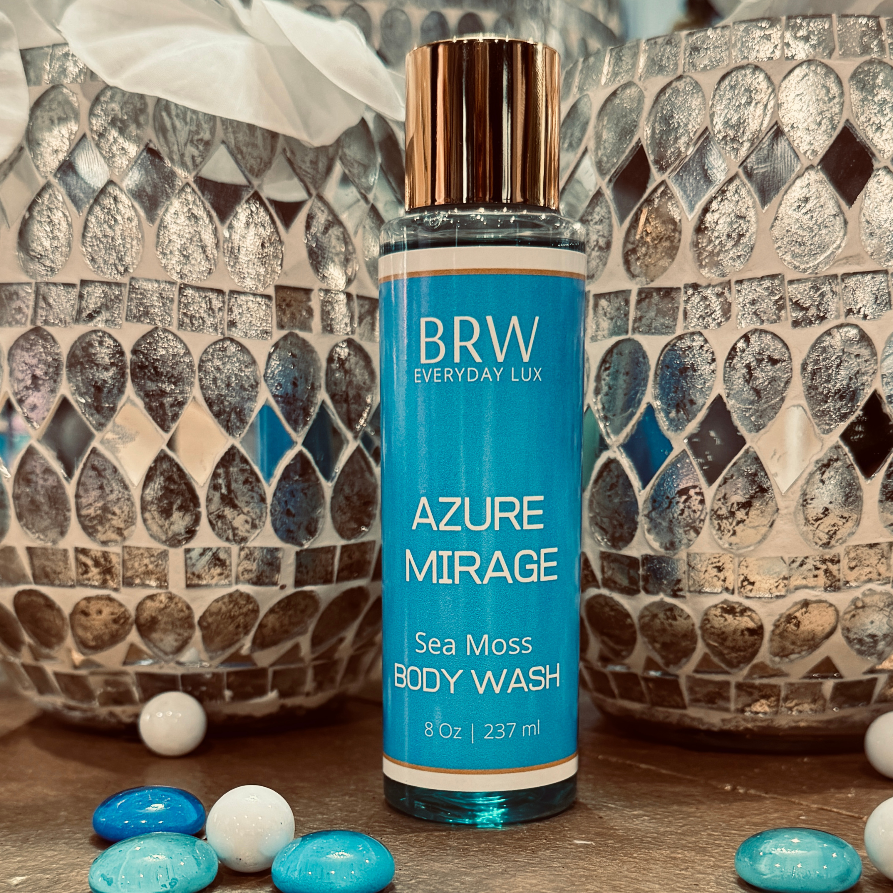 BRW Lux Azure Mirage Sea Moss Body Wash