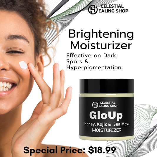 Glo-Up Honey, Kojic, Turmeric & Sea Moss Moisturizer