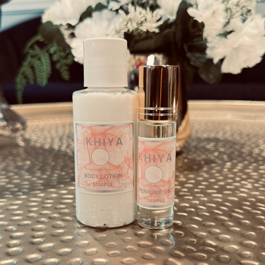 BRW Lux Khiya Sample 2 Pc Body Lotion & Perfume Oil