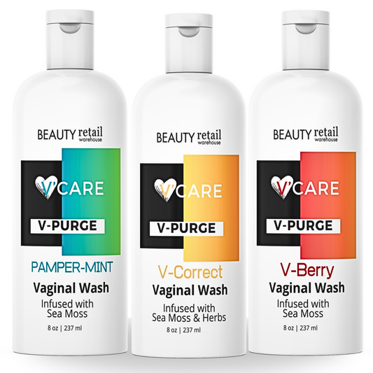 V-Purge Pampermint, Correct & V-Berry Yoni Wash Trio